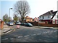 Knowsley Avenue at junction with Green Drive