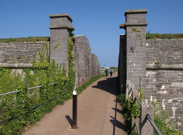 Entrance to Berry Head Fort