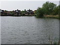 View across Singleton Lake