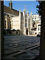 The courtyard of the Guildhall, Basingall Street EC2