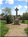 War memorial in the churchyard at St Mary