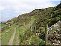 Cross Roads - path under Lees Moor Edge