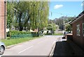 Looking down Riverside Close towards Station Road