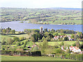 Blagdon Church and lake