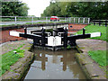 Shutt Hill Lock and Bridge south of Acton Trussell, Staffordshire