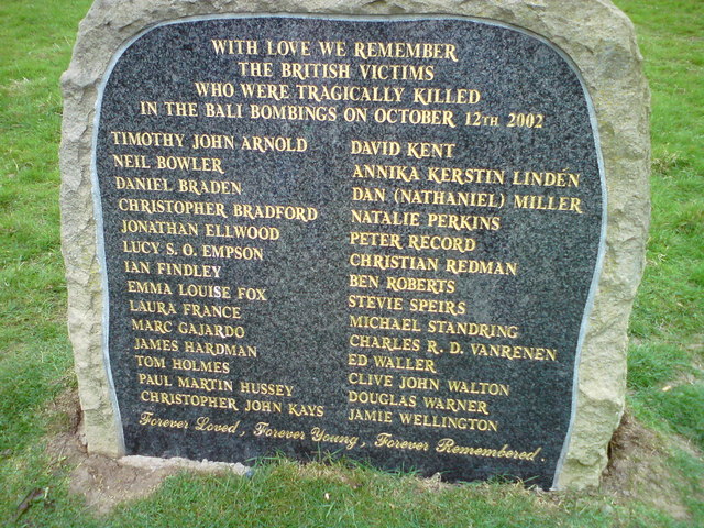 Memorial To The British Victims Of The... © Colin Hoskins :: Geograph ...