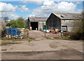 Storage sheds at Stockton Mill