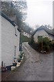 A steep lane in Helford