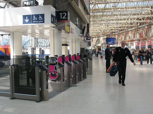 New ticket barriers at Waterloo © Stephen Craven :: Geograph Britain ...