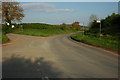 Road junction at Littleford