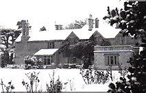 SP2604 : Alvescot Lodge, rear view, 1979 by Donald MacDonald