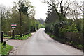 Looking South along Horsmonden Rd