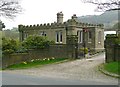 Castellated lodge, Sheffield Road, Hepworth