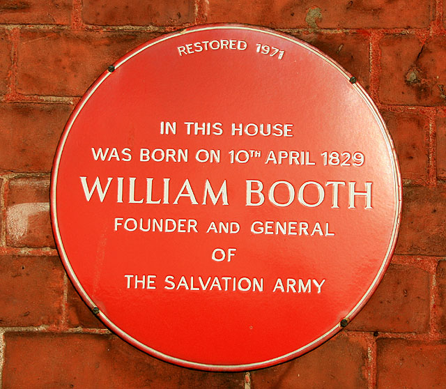 William Booth Plaque