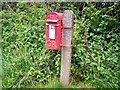 GR letterbox, west of Rhydwen