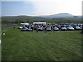 Playing fields with a view to Pen y Ghent