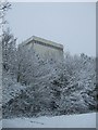 Factory in the snow