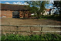 Naunton Court and barn