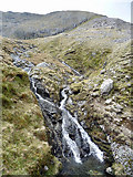 NG5125 : Waterslide on the Allt Mam a' Phobuill by John Allan