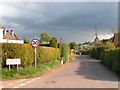 Road going through Ellerhayes