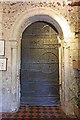 St Peter, Old Woking, Surrey - Medieval door