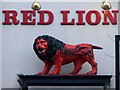 Red Lion pub sign