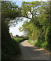 Approaching the village of Briston