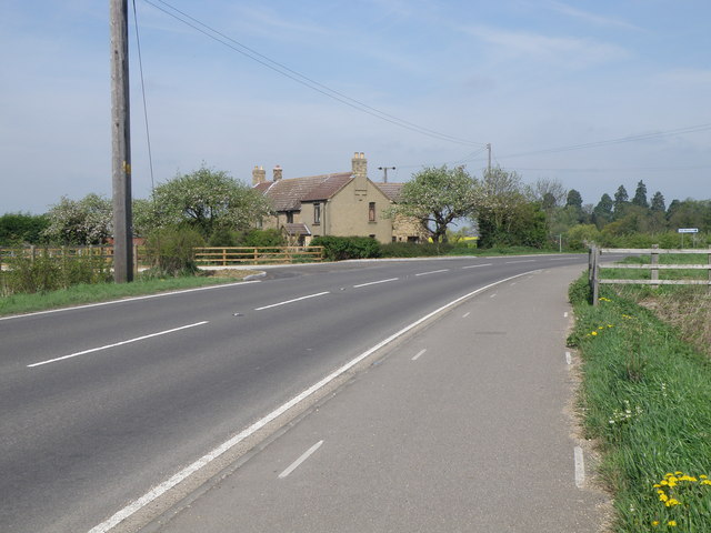 NCN route 12 and 51 beside the B645