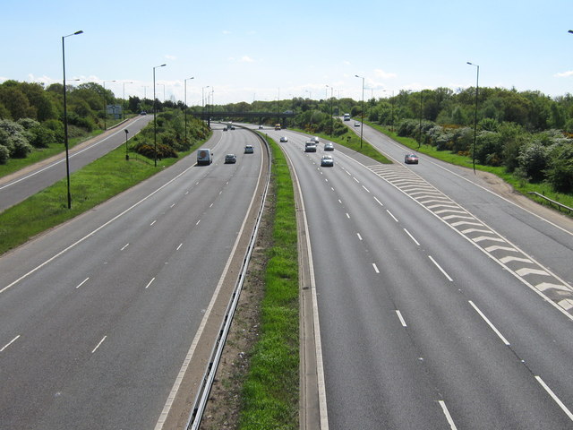 A2 Dual Carriageway To Dartford © David Anstiss Cc-by-sa 2.0 