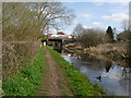 West Coast Mainline crosses Staffs & Worcs canal at Baswich, Staffordshire.