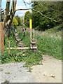 Footpath and stile