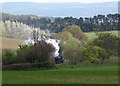 Locomotive on West Somerset Railway