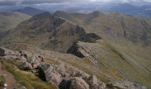 East from Cruachan summit