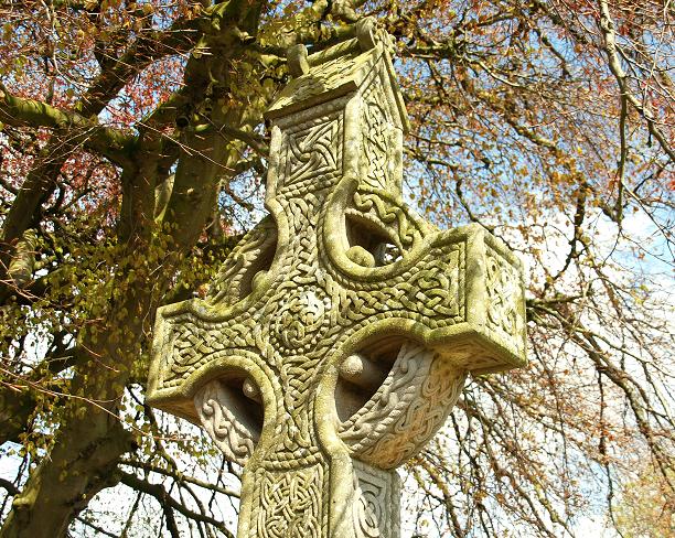 Celtic cross, St Patrick's, Drumbeg