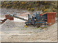 T0427 : Quarry equipment near Castlebridge by David Hawgood