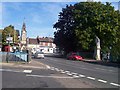 Tiverton : Gold Street, Clock Tower & Statue