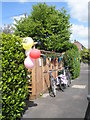 Bicycles outside an event at the 2009 Havant Borough Council May Days Arts Trail in Emsworth