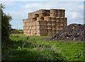 Haystack near Rence Park Farm