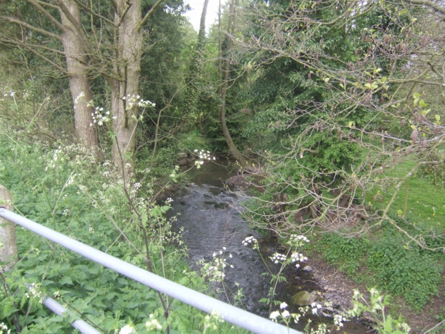 River Corve - upstream at Broadstone