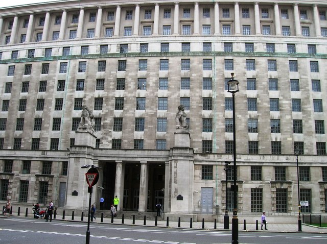 Ministry of Defence, Horse Guards Avenue... © Robin Sones :: Geograph ...