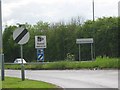 Worcestershire County Border, A435 at The Maypole Island