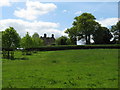 View across field to rear of Newbuildings Place