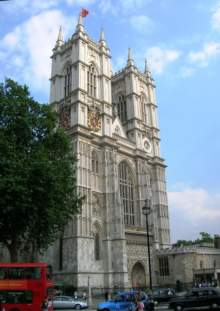 Western entrance, Westminster Abbey, Broad Sanctuary SW1
