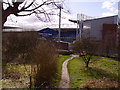 Footpath to Ewood Park Stadium