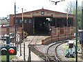 Depot and workshop for the Seaton trams