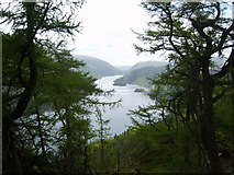 NY3018 : Thirlmere from Raven Crag by Michael Graham