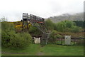 Footbridge over the Mallaig line