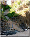 Steps to beach, Harlyn Bay