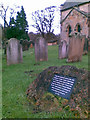 Cholera mound, in All Saints churchyard