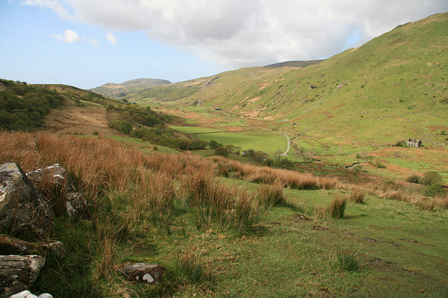 Pasture below Cwm-trwsgl